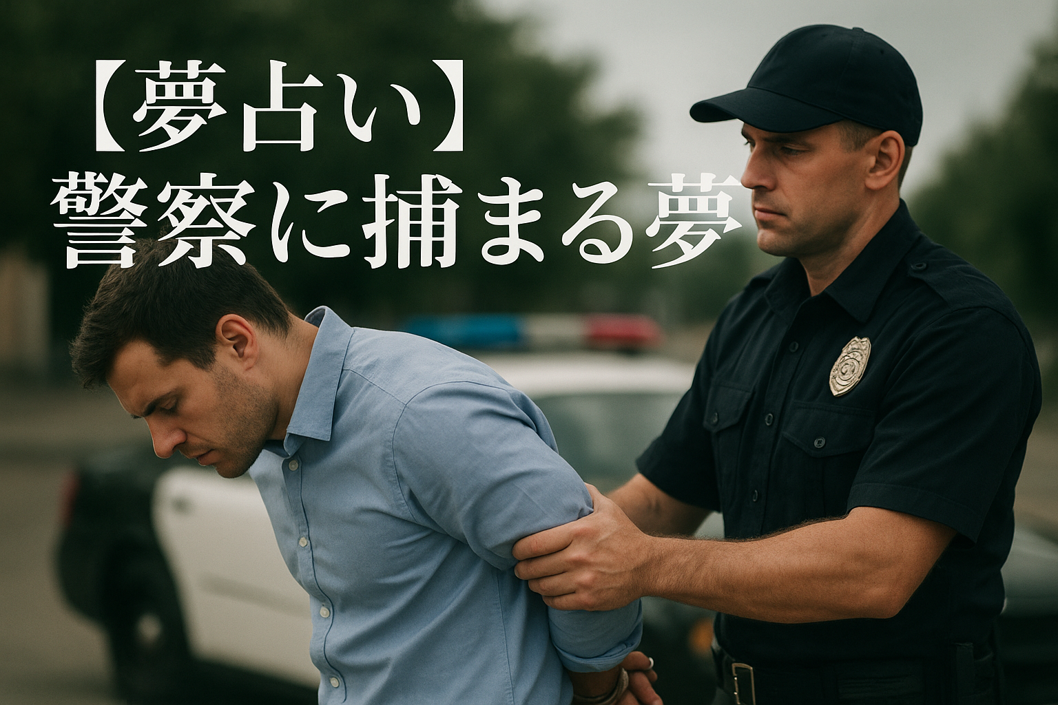 【夢占い】警察に捕まる夢の意味は？