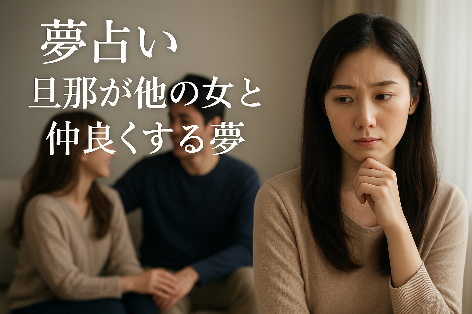 【夢占い】旦那が他の女と仲良くイチャイチャする夢の意味は？