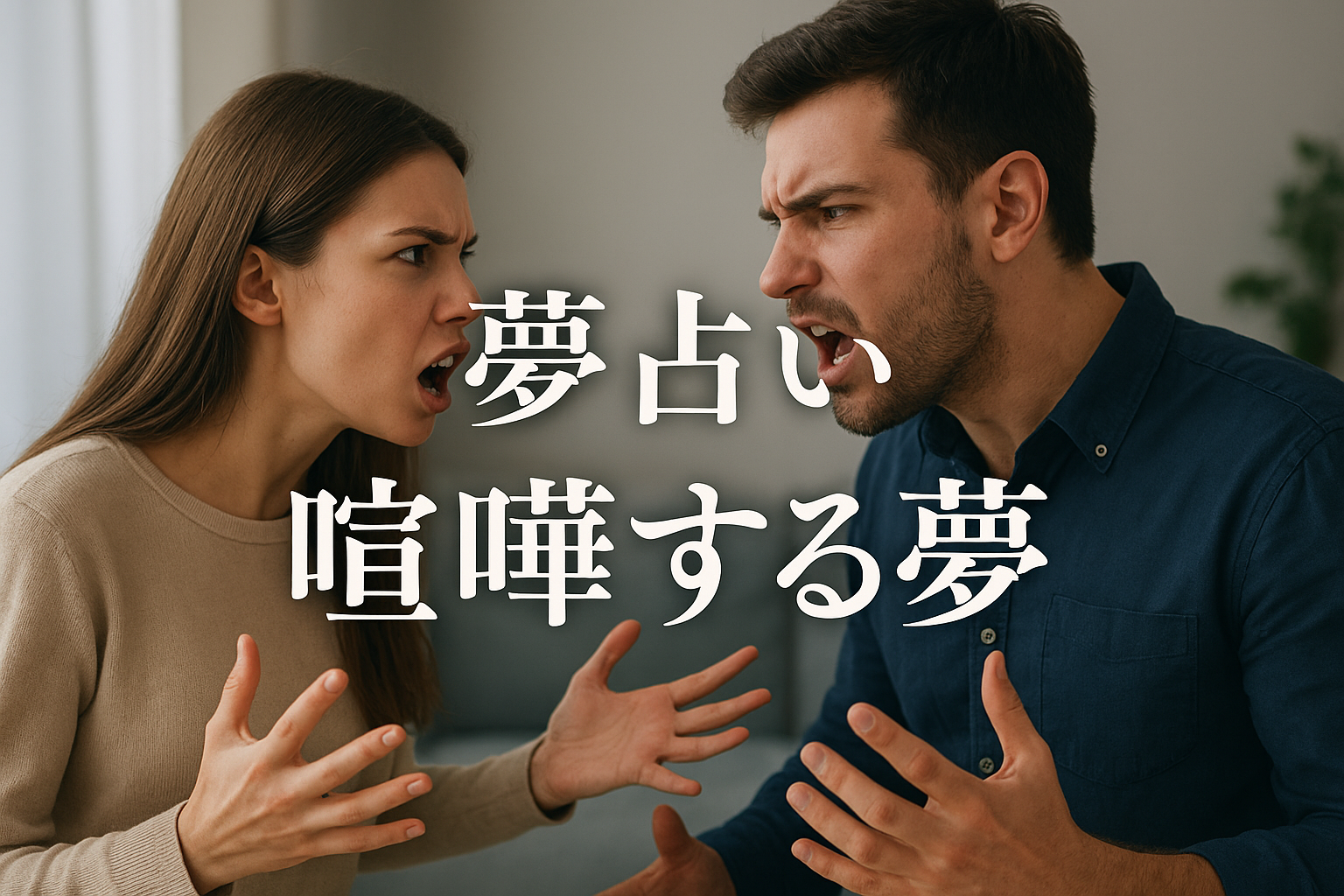 【夢占い】喧嘩する夢の意味は？心の状態を表すサイン？