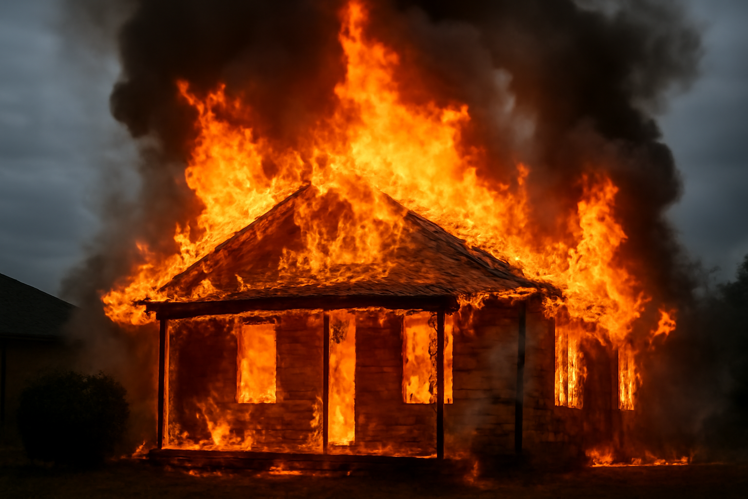 場所別に見る火事の夢の具体的な意味