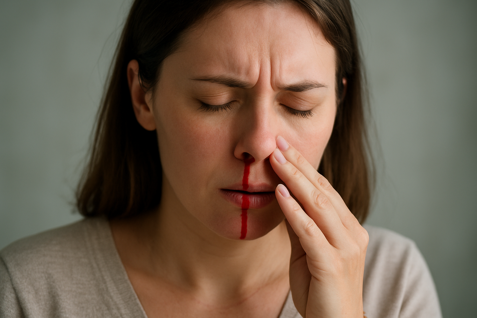 状況別に見る鼻血が出る夢の具体的な意味